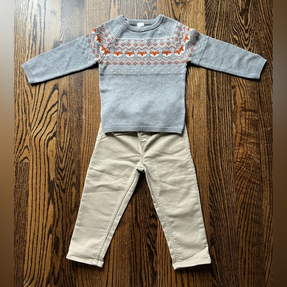 New - Baby Boy Christmas Outfits Set (2T) - Picture 1 of 7